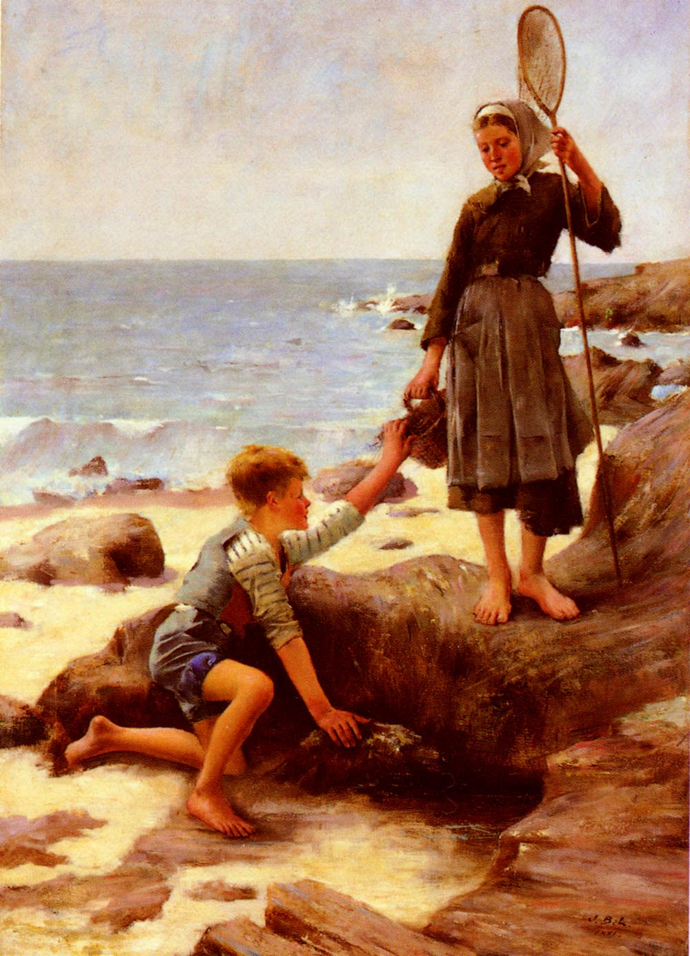 Les Enfants Pecheurs Lepage — Jules Bastien Lepage