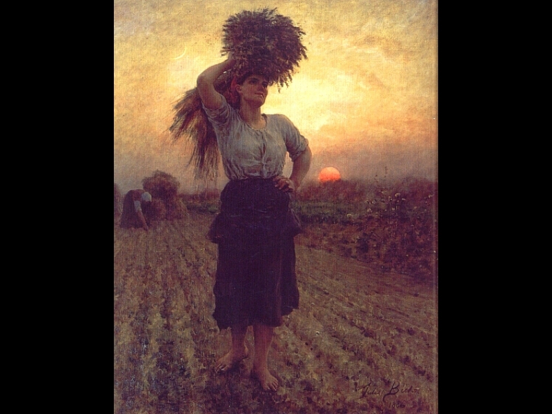 Harvesters Breton — Jules Breton