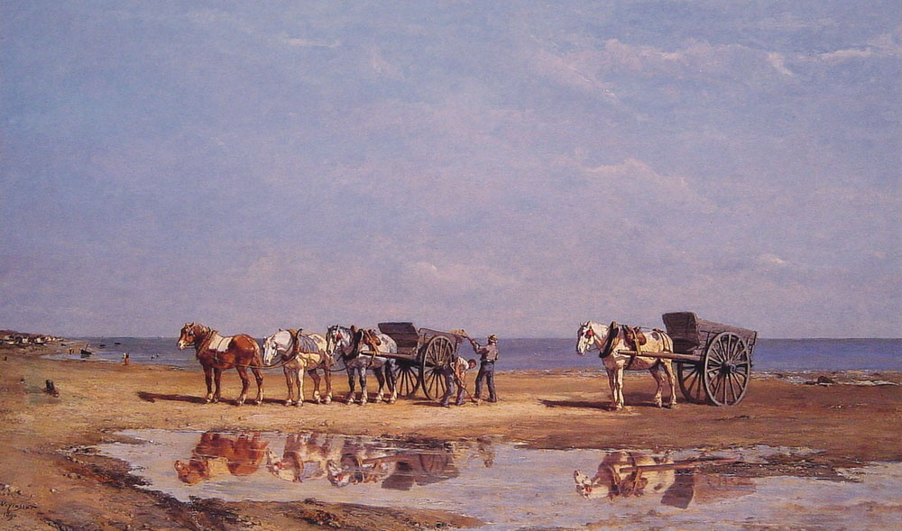 Loading Wagon Veyrassat — Jules Jacques Veyrassat