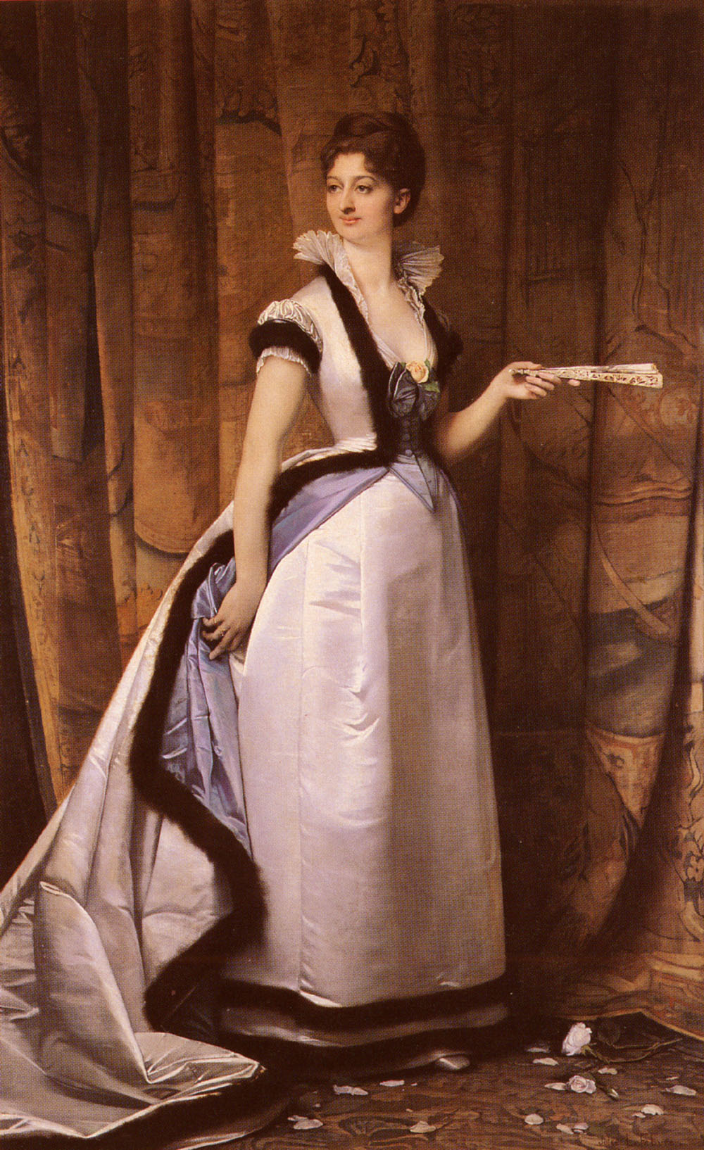 Retrato De Mujer Lefebvre — Jules Lefebvre