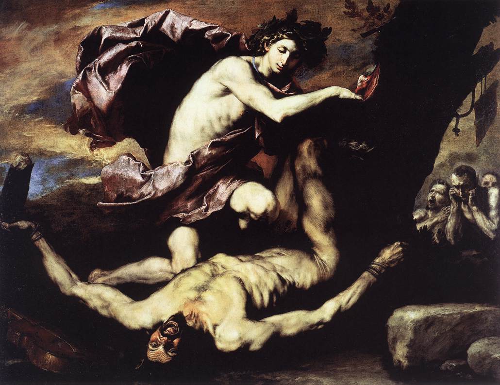 Apolo Y Marsyas Ribera — Jusepe De Ribera