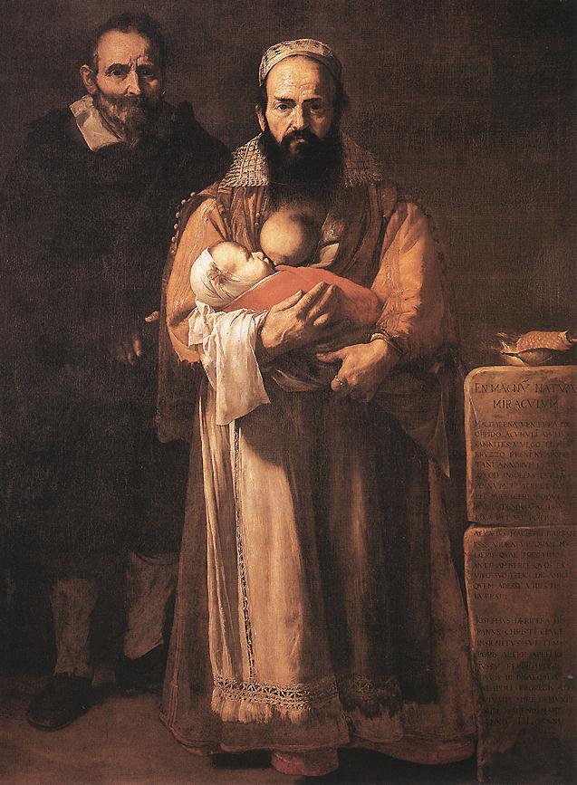 Barbudo Mujer Ribera — Jusepe De Ribera