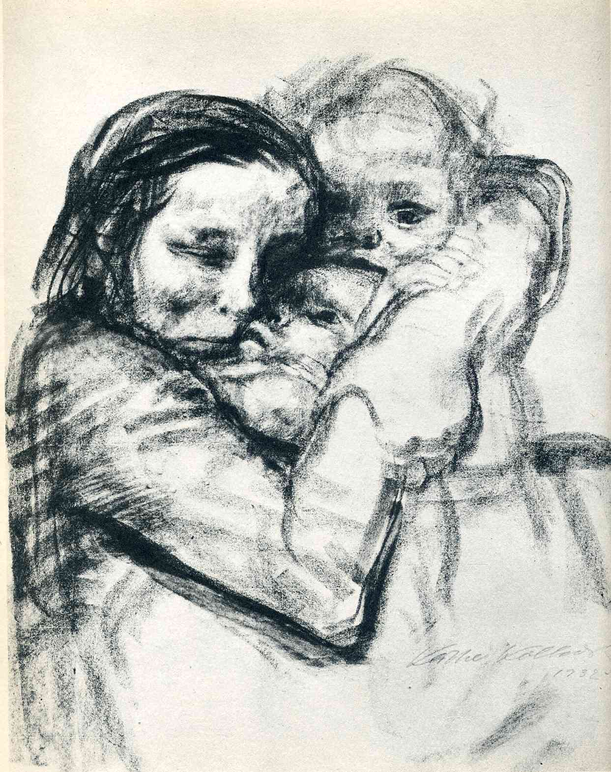 Las madres, Käthe Kollwitz