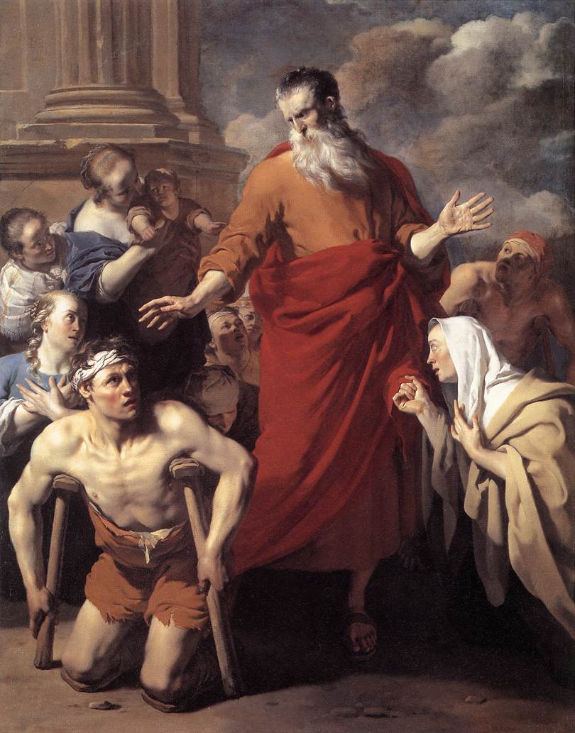 San Paul Curando Cripple En Lystra Dujardin — Karel Dujardin