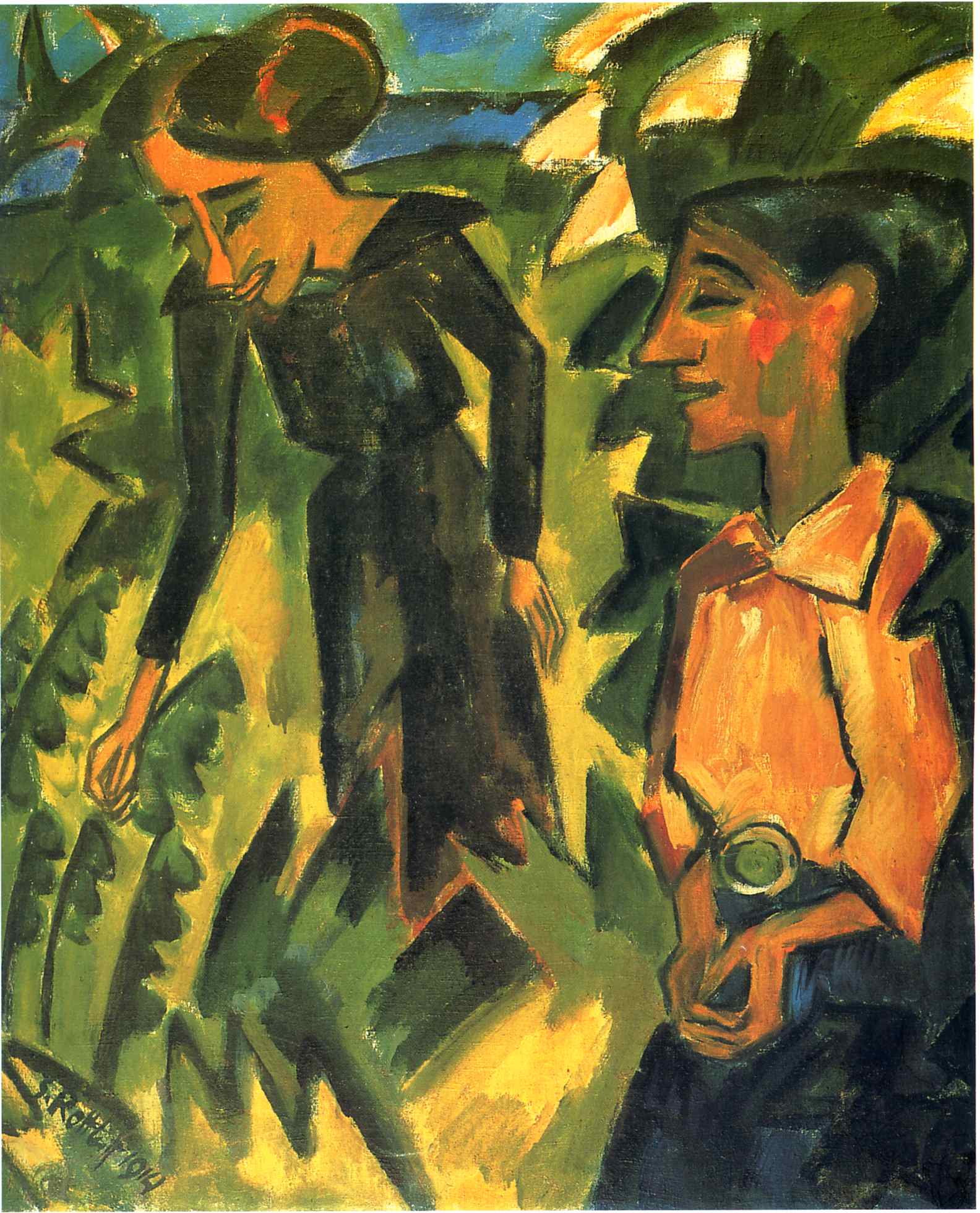Karl Schmidt Rottluff 058 — Karl Schmidt Rottluff