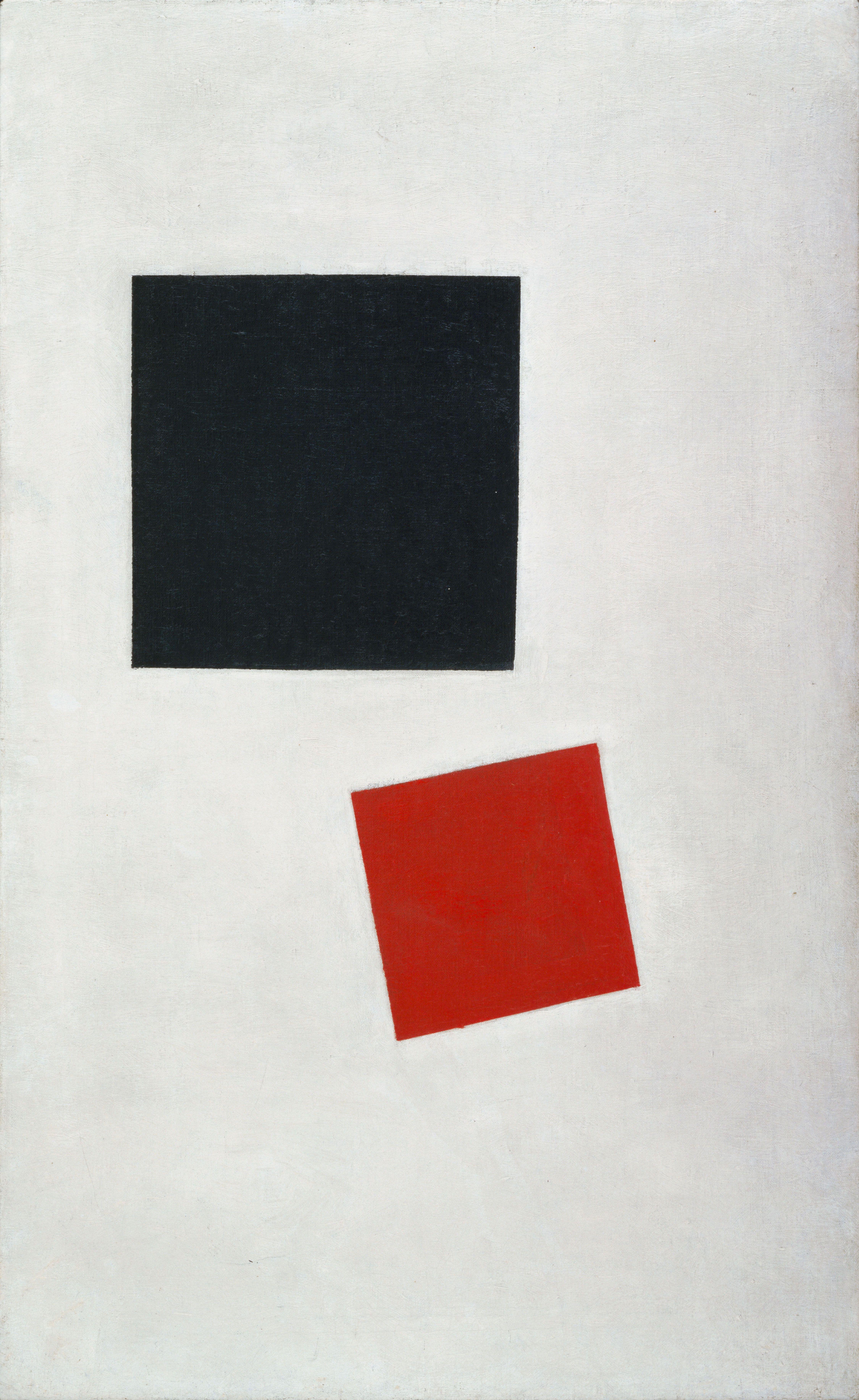 Painterly Realismo Chico Con Knapsack Color Masses En Fourth Dimension Malevich — Kazimir Malevich