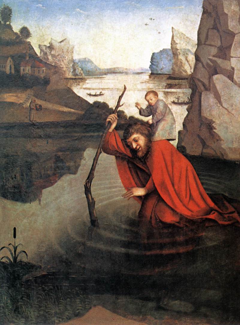 Santo Christopher Witz — Konrad Witz
