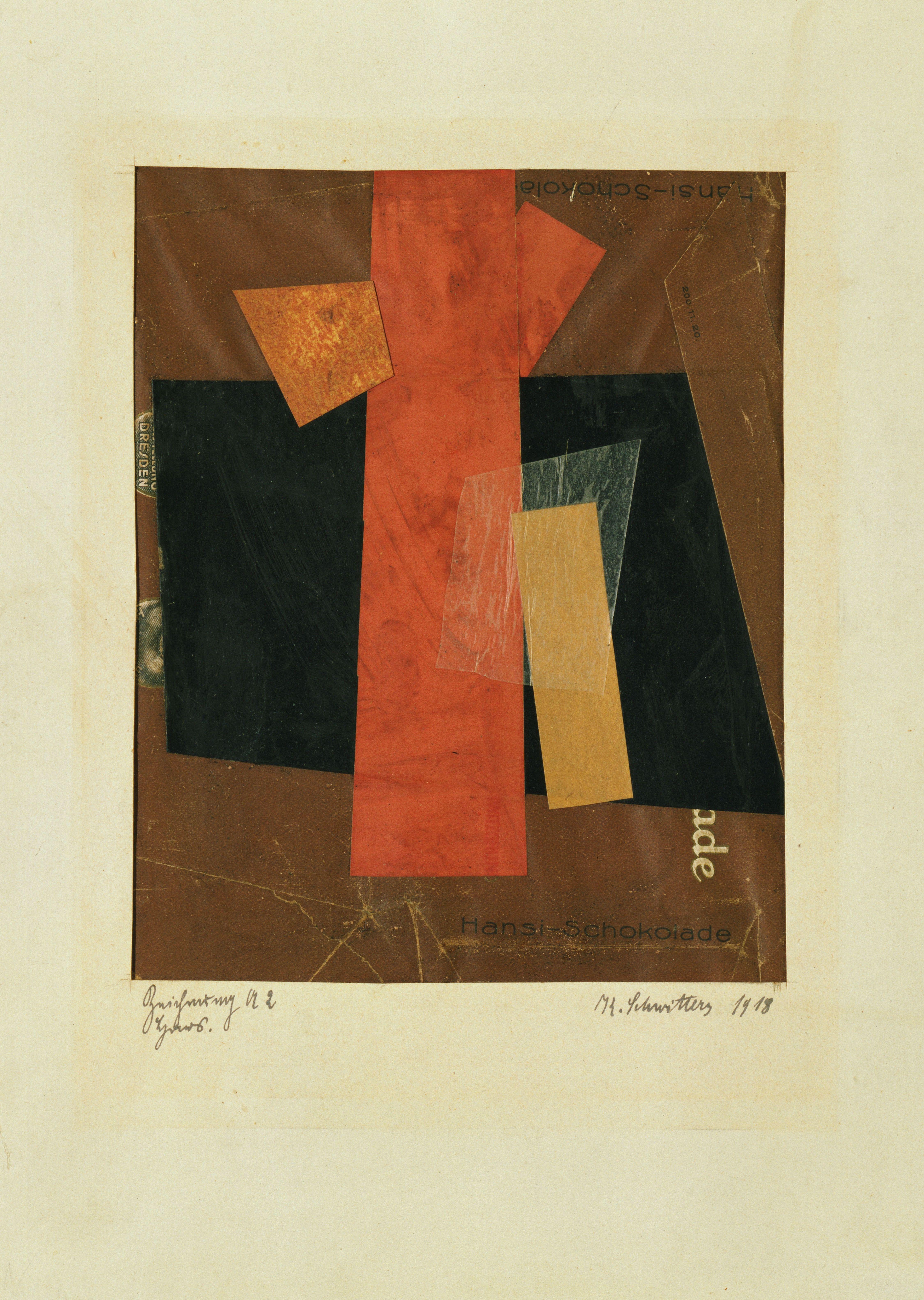 Construcción Merz A 3, Kurt Schwitters