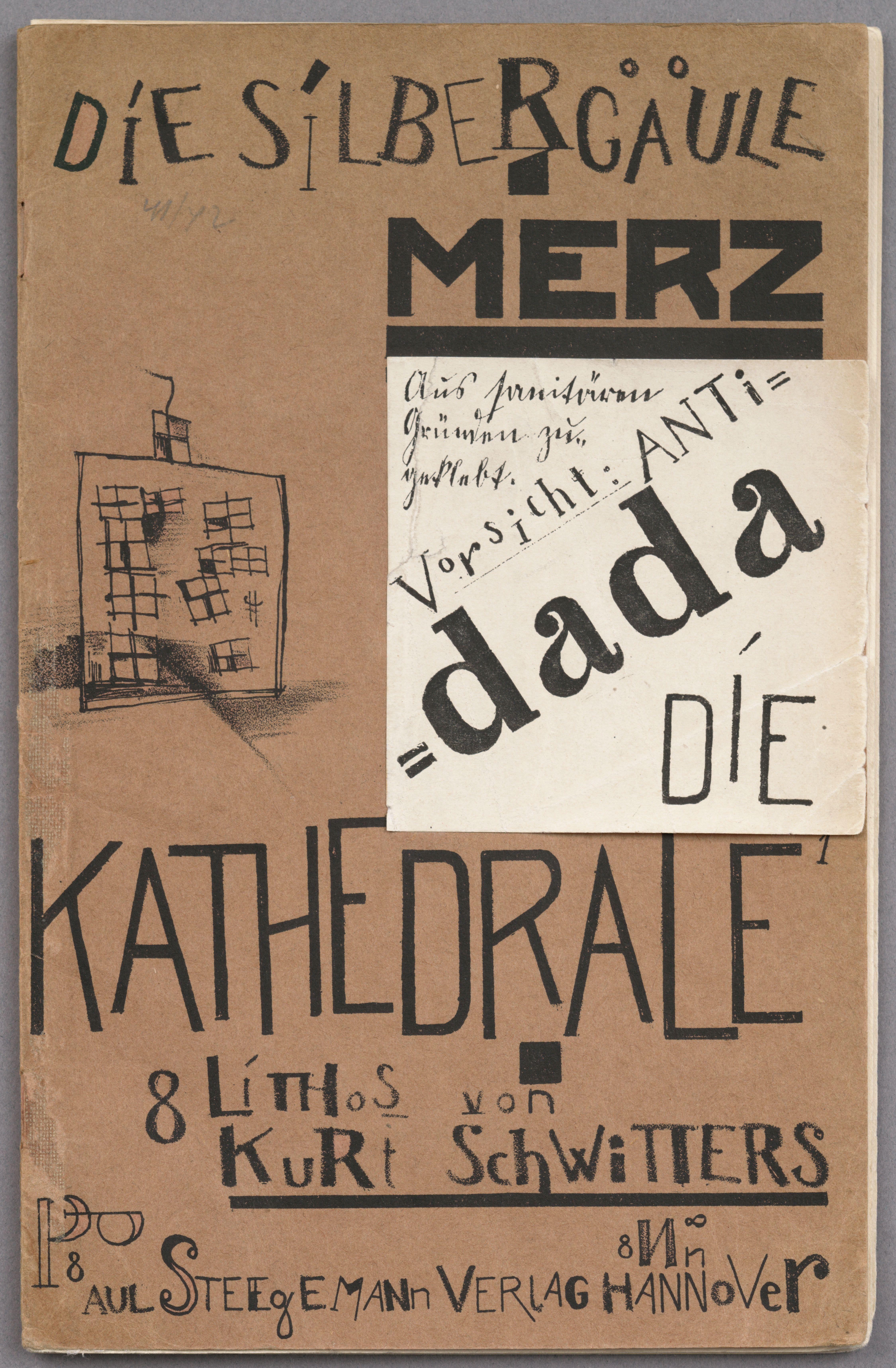 Front Cover De Die Kathedrale Schwitters — Kurt Schwitters