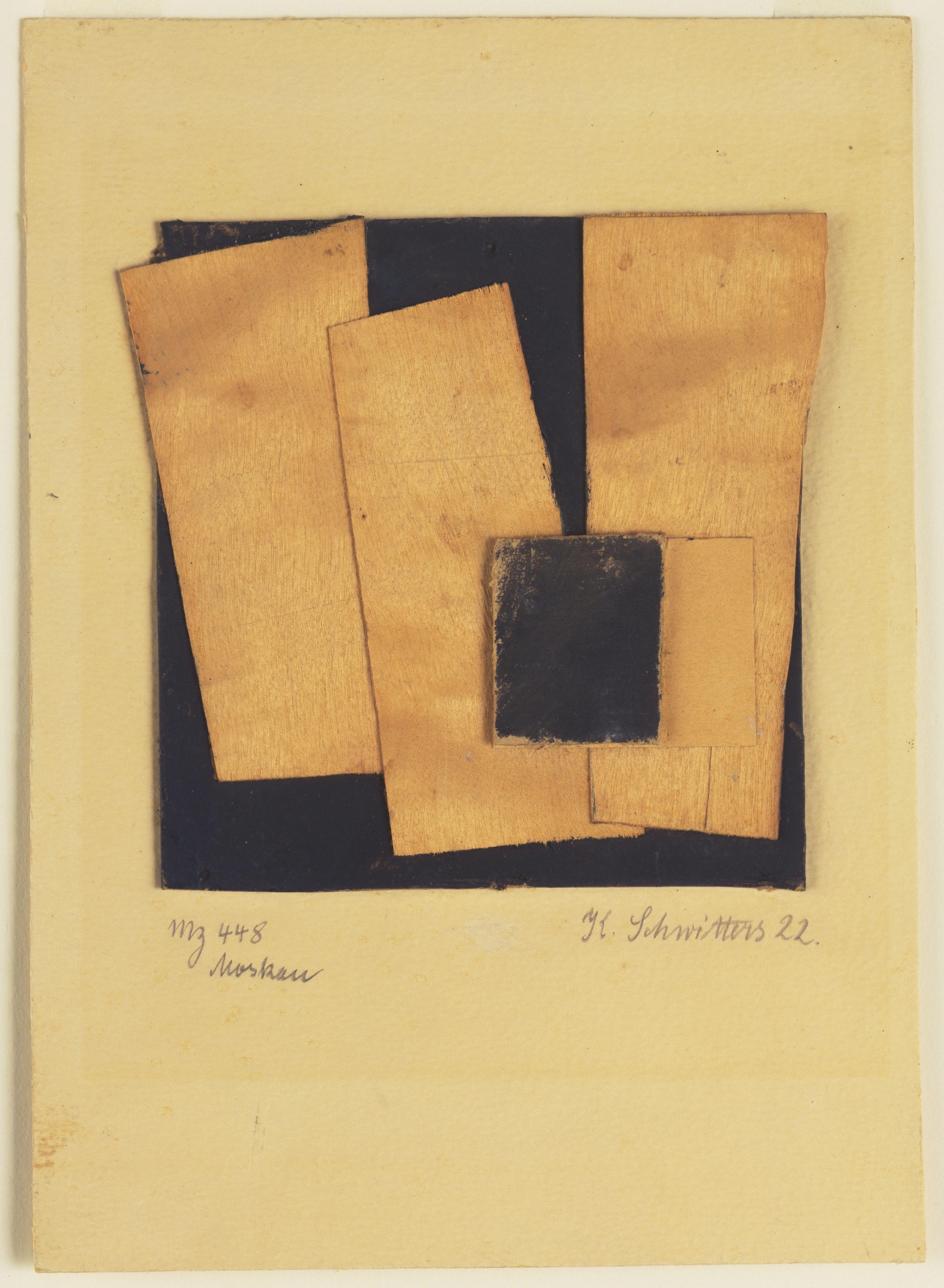 Mz 448 Moscow Schwitters — Kurt Schwitters