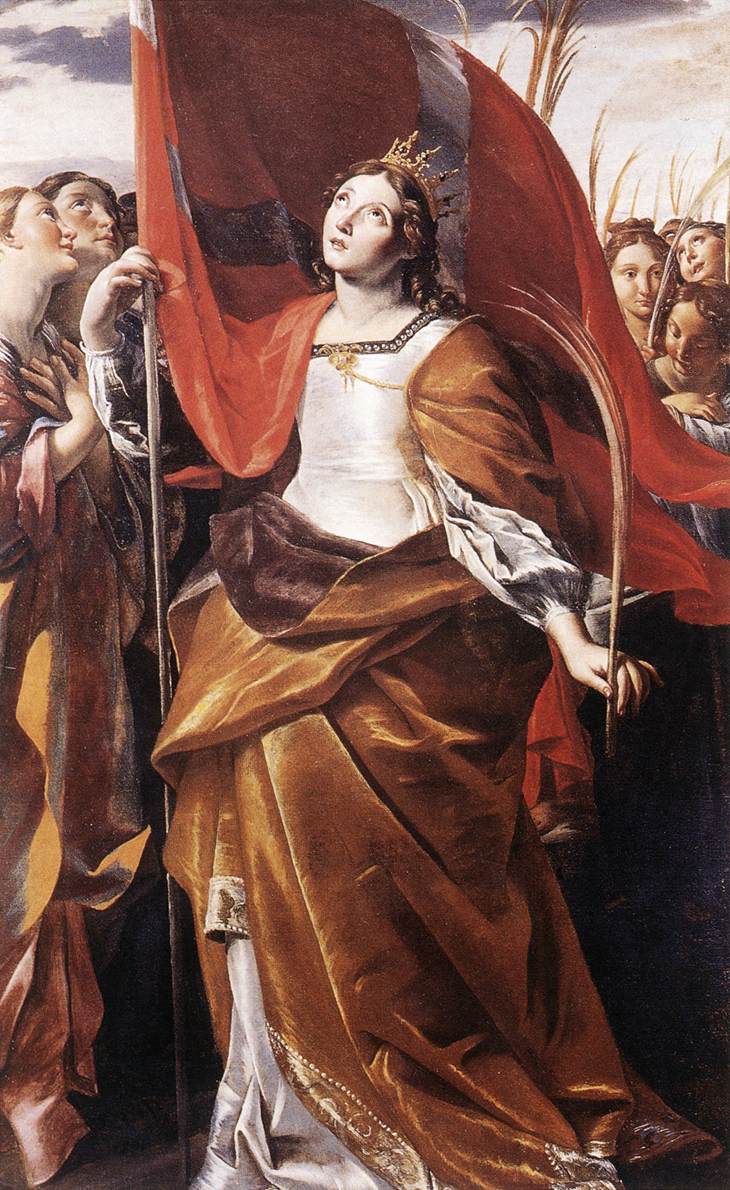 San Ursula Y Virgins Lanfranco — Lanfranco