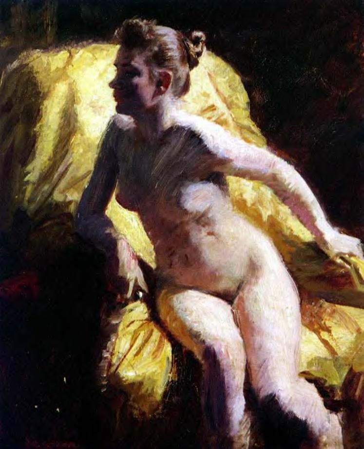 Model En Sunshine Tuxen — Laurits Tuxen