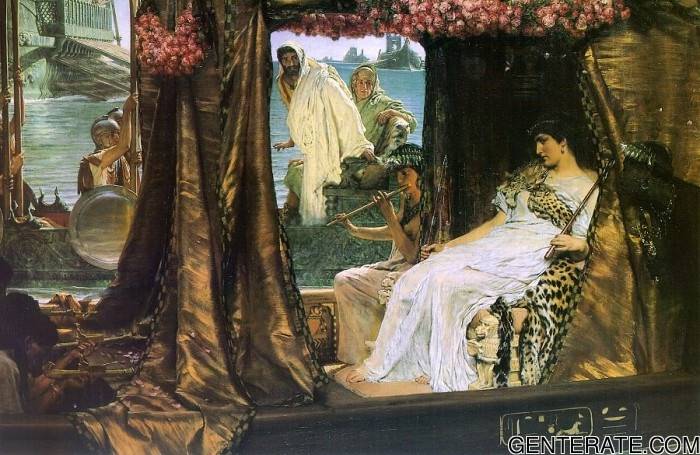 Antony Y Cleopatra Tadema — Lawrence Alma Tadema