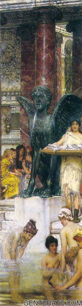 Bath Antique Custom Tadema — Lawrence Alma Tadema