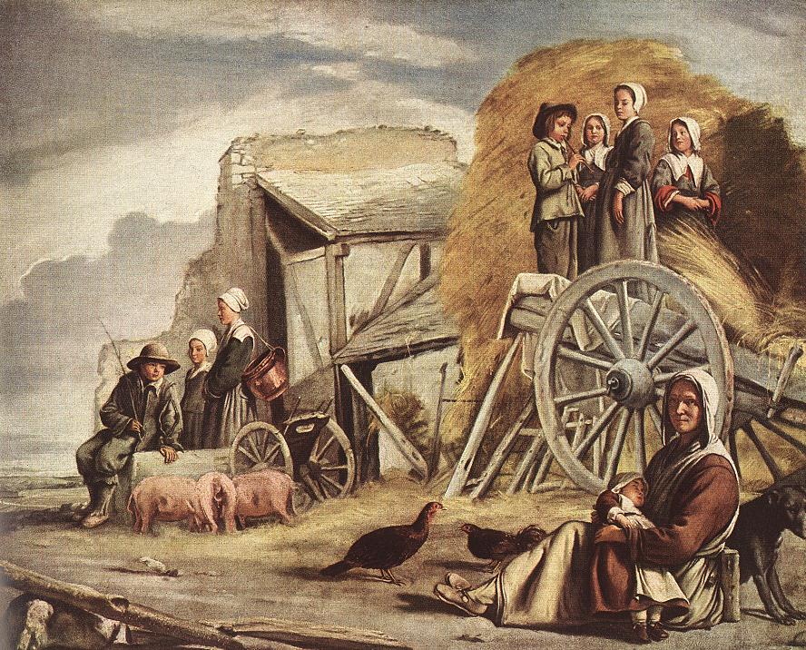 Cart O Return De Haymaking Brothers — Le Nain Brothers