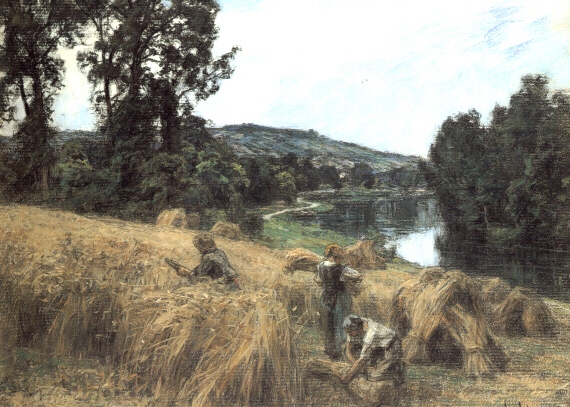 Cosecha De Marne Lhermitte — Leon Augustin Lhermitte