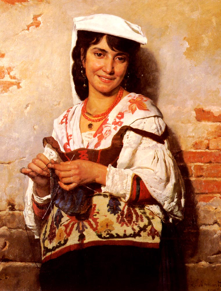 Italian Chica Bonnat — Leon Bonnat