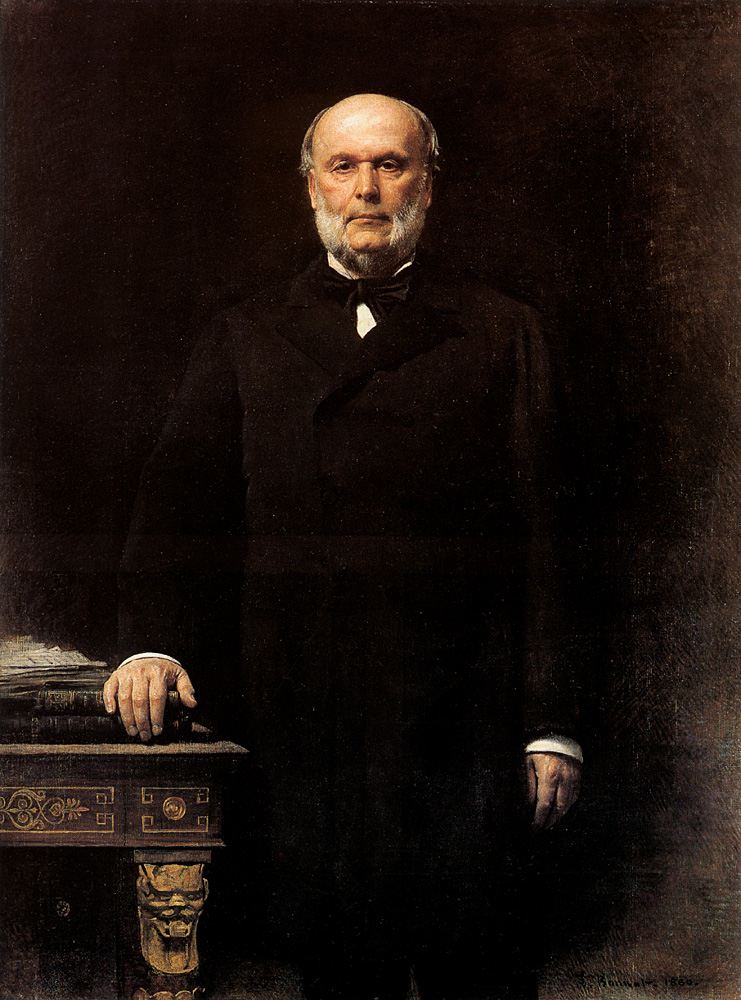 Retrato De Jules Grevy Bonnat — Leon Bonnat