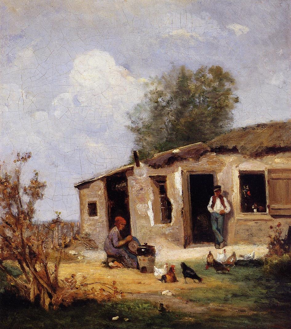 Farmyard En Normandy Stanislas — Lepine Stanislas