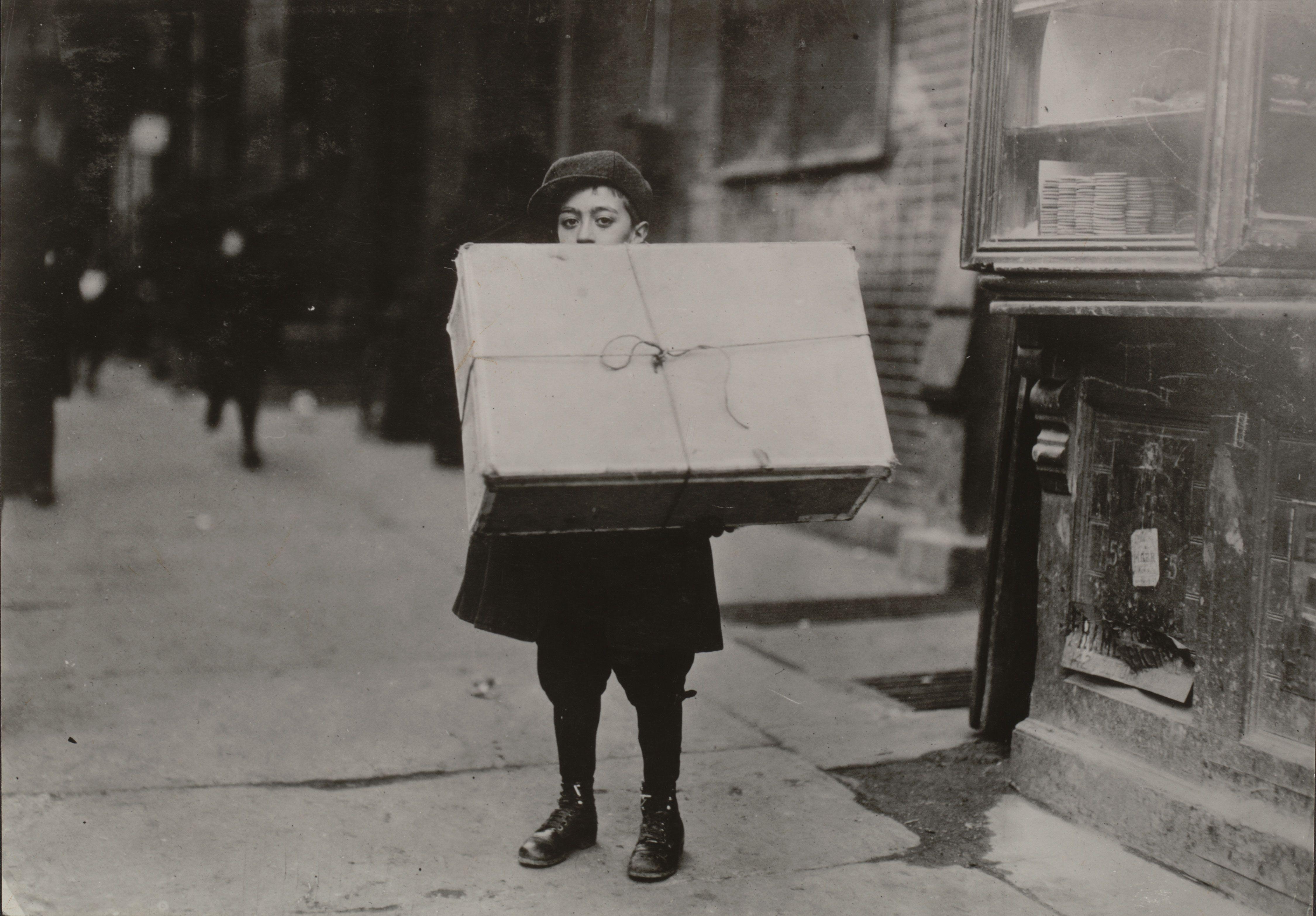 Nuevo York Ciudad Hine — Lewis W Hine