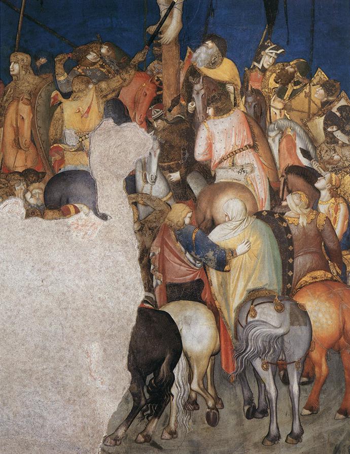 Crucifixion Detalle 3 Lorenzetti — Lorenzetti