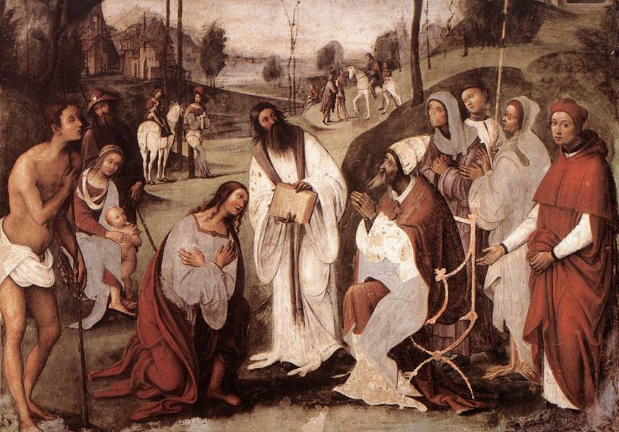 Conversion De San Valerian Costa — Lorenzo Costa