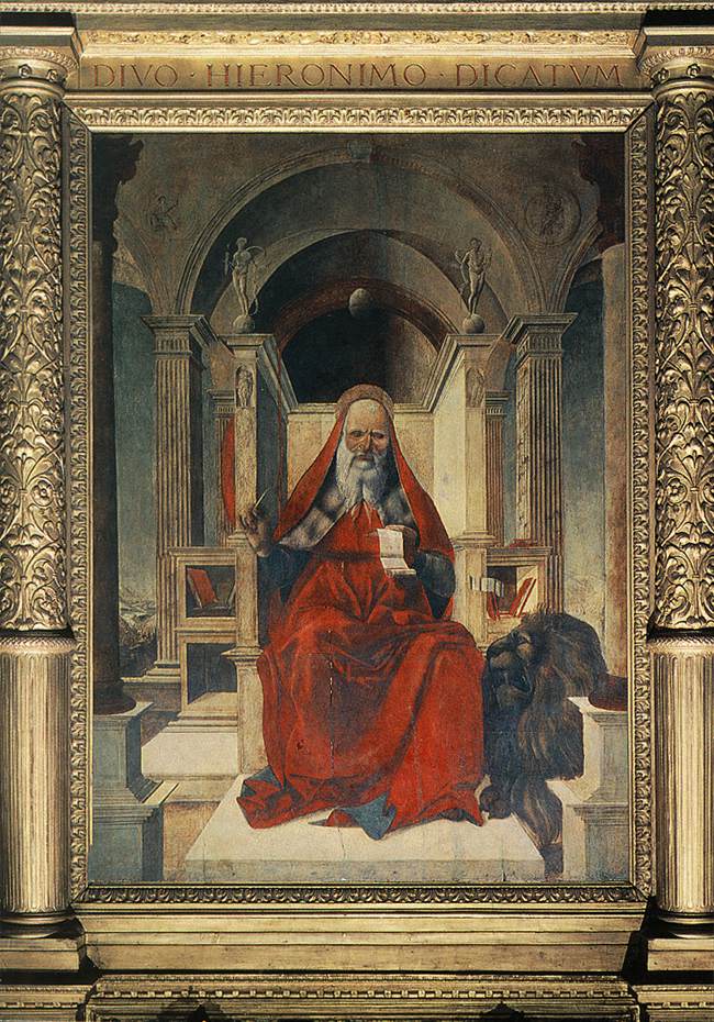 San Jerome Costa — Lorenzo Costa