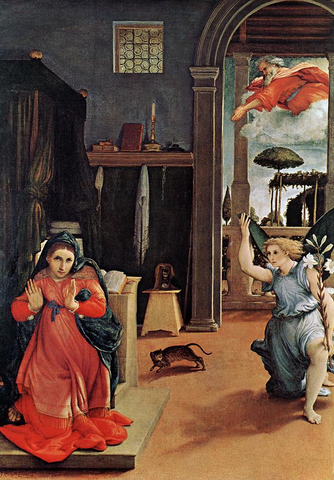 Anunciacion Lotto — Lorenzo Lotto