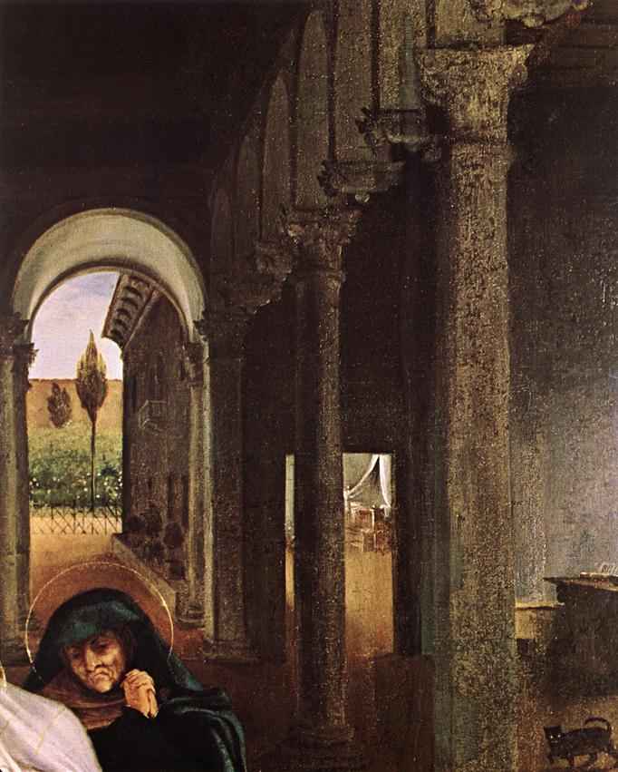 Cristo Taking Leave De His Madre Detalle Lotto — Lorenzo Lotto