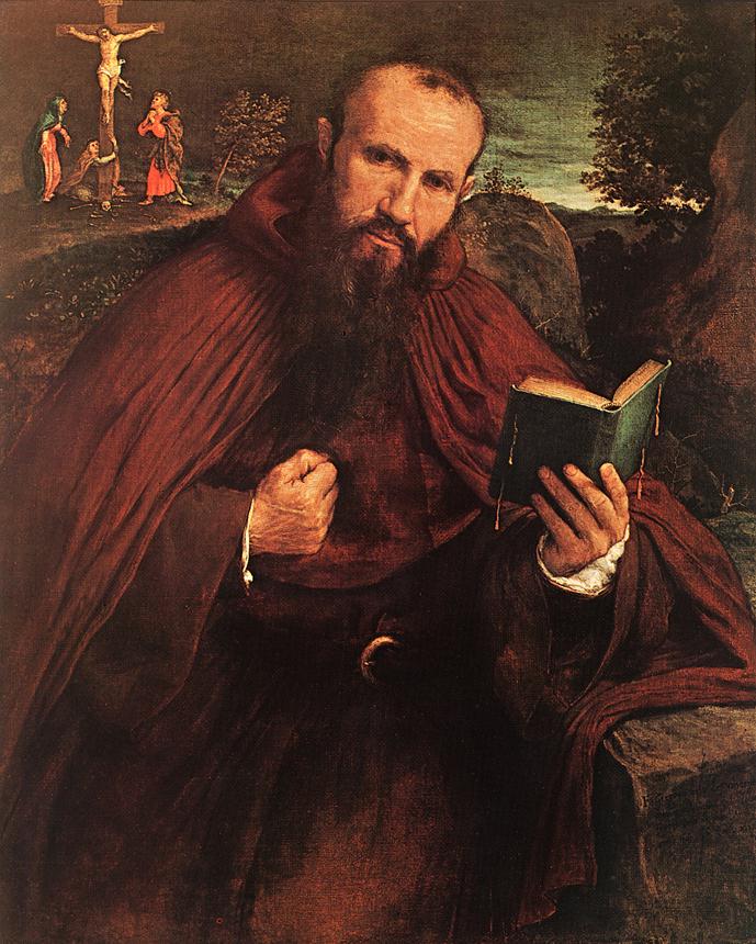 Fra Gregorio Belo Di Vicenza Lotto — Lorenzo Lotto