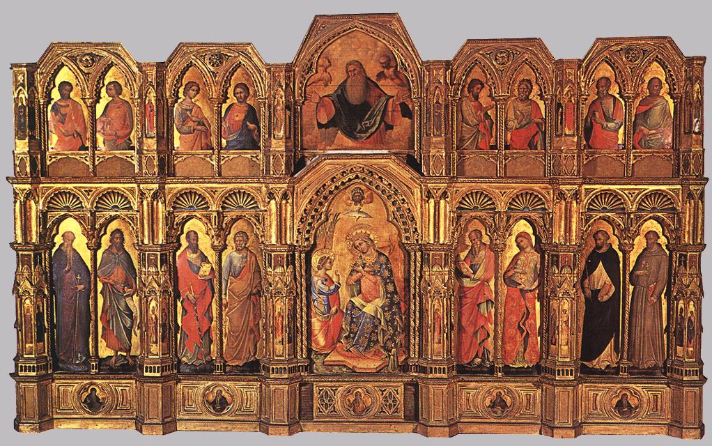 Leon Polyptych Veneziano — Lorenzo Veneziano