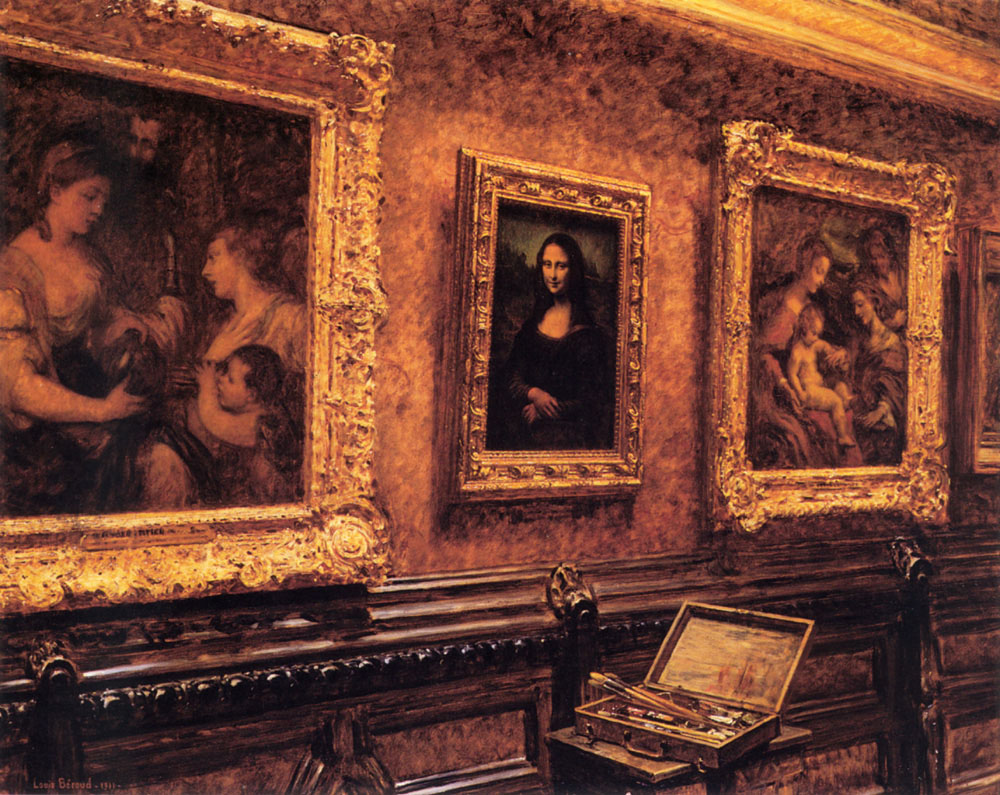 La Gioconda (Mona Lisa) — Louis Beroud