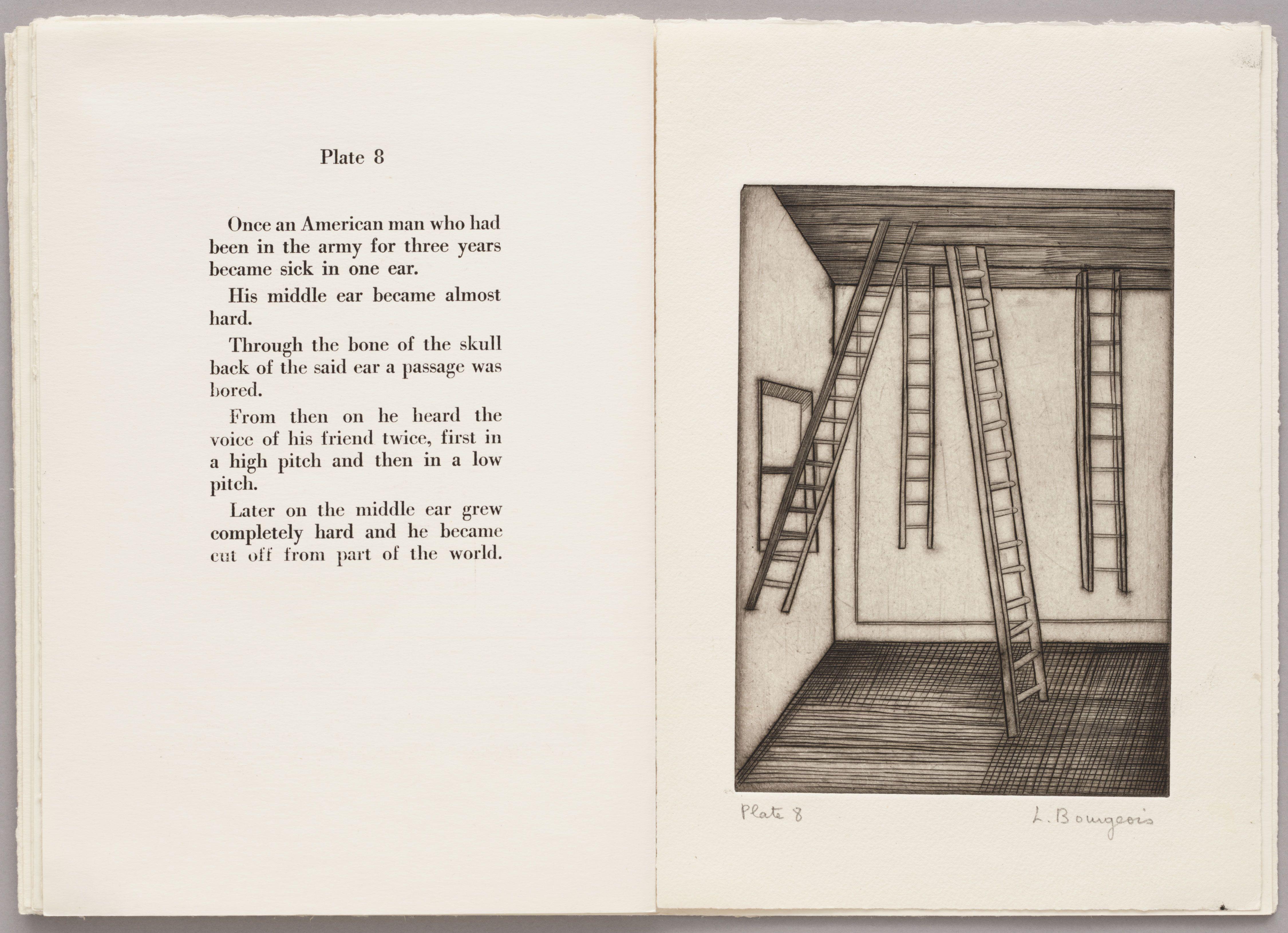 Plato 8 Fromhe Disappeared En Complete Silence Bourgeois — Louise Bourgeois