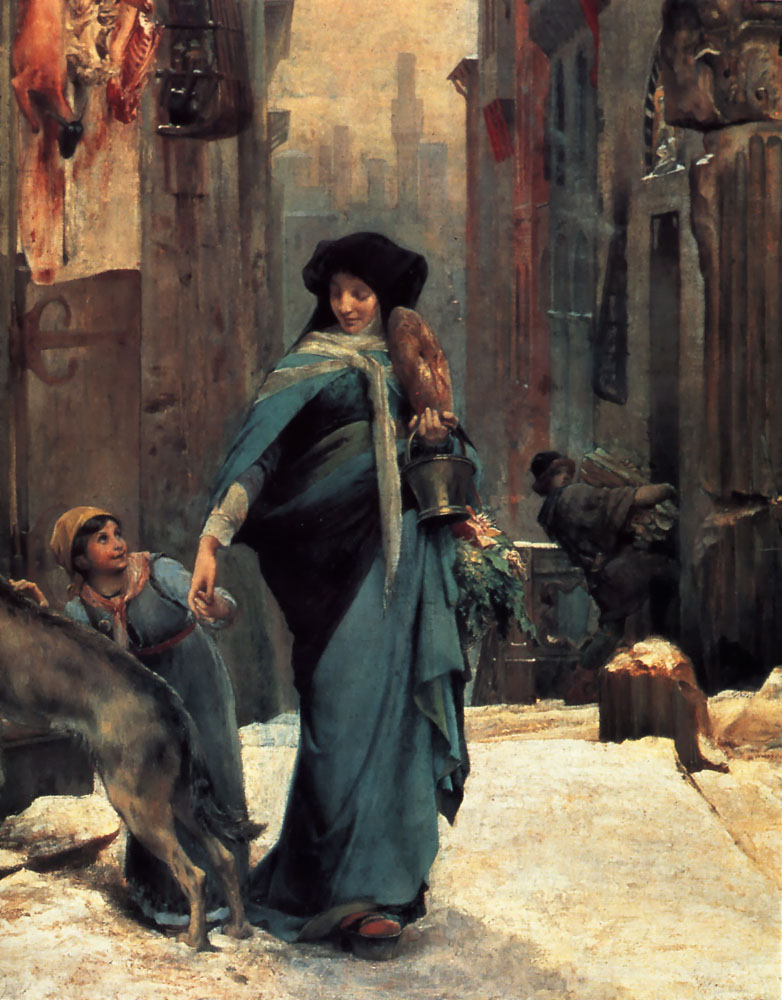 Lobo De Agubbio Detalle Merson — Luc Olivier Merson