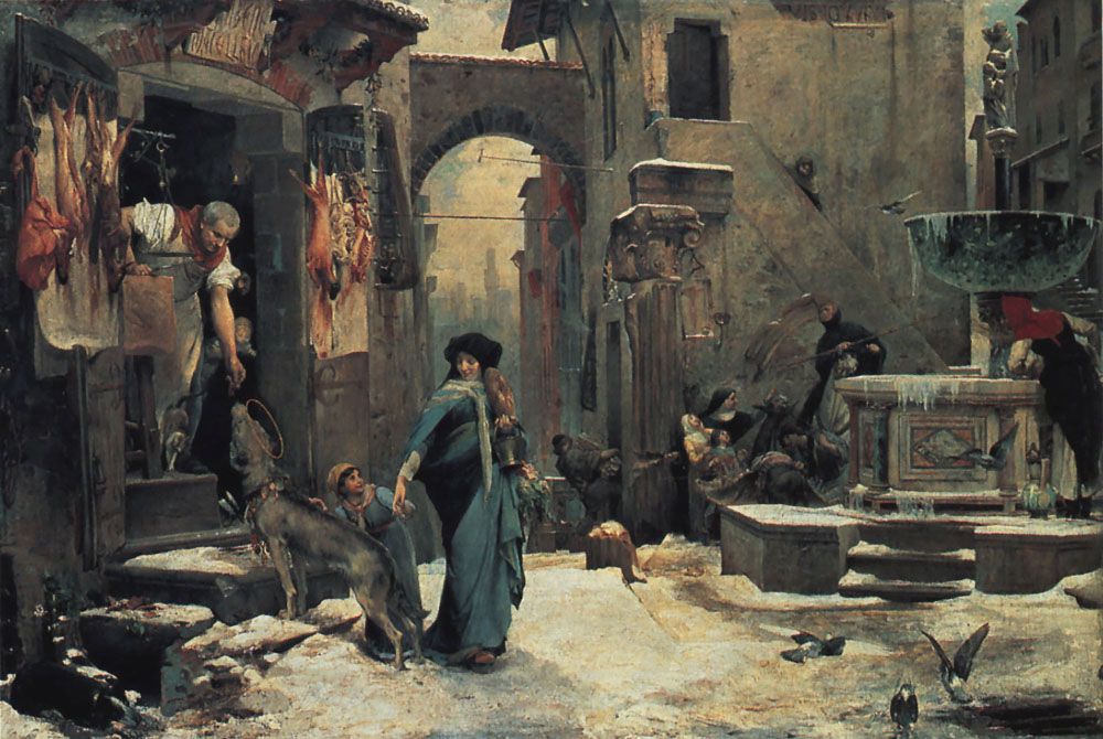 Lobo De Agubbio Merson — Luc Olivier Merson