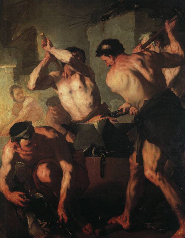 Forge De Vulcan Giordano — Luca Giordano