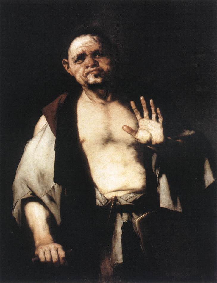 Philosopher Cratetes Giordano — Luca Giordano