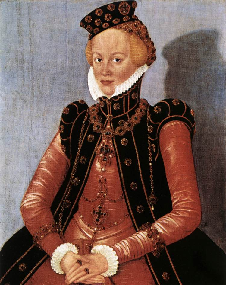 Retrato De Mujer Cranach — Lucas Il Giovane Cranach