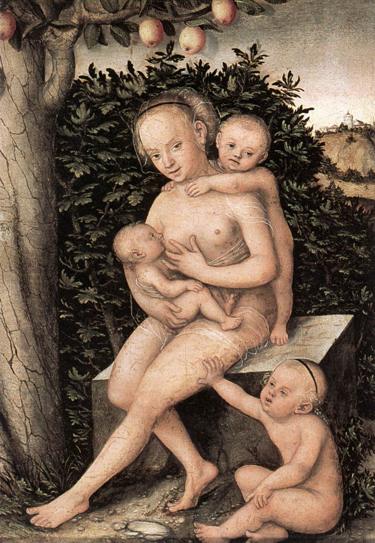 Charity Cranach — Lucas Il Vecchio Cranach