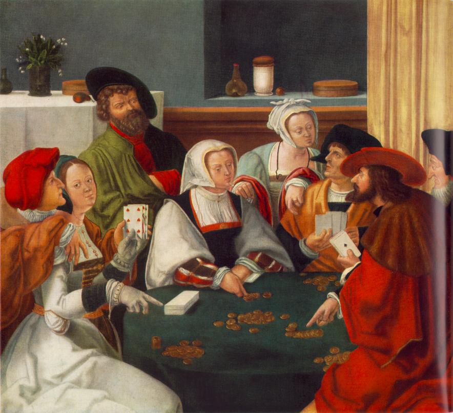 Card Players Leyden — Lucas Van Leyden