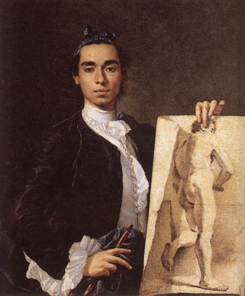 Retrato De Artist Melendez — Luis Melendez