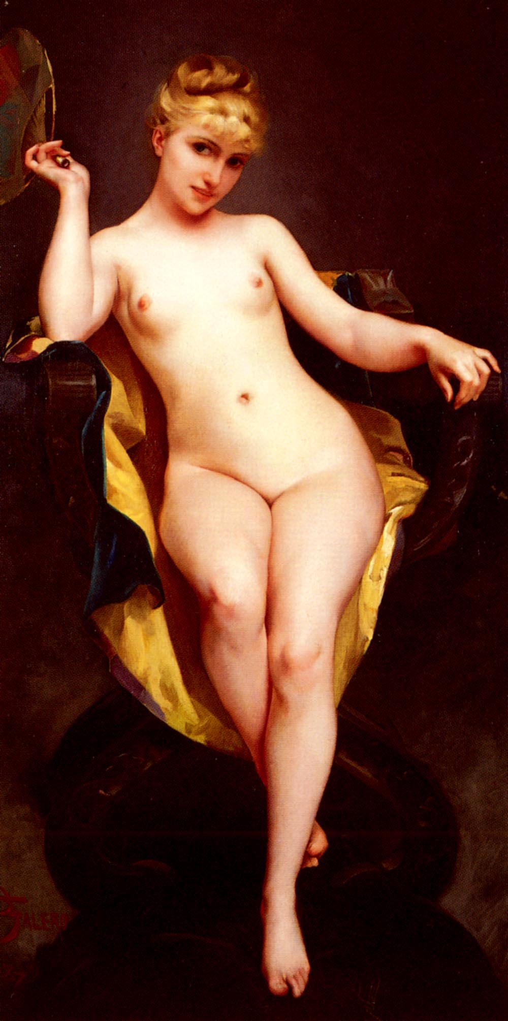 Posing Falero — Luis Ricardo Falero