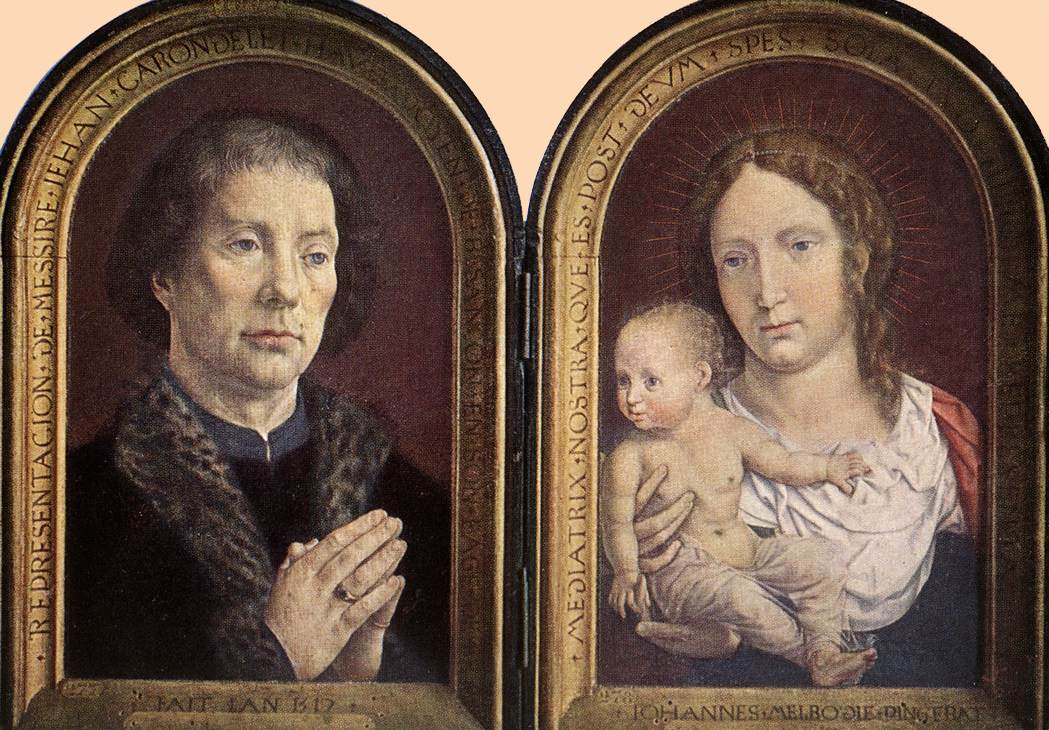 Diptych De Jean Carondelet Mabuse — Mabuse