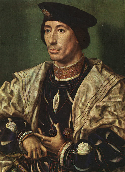 Retrato De Baudouin De Burgundy Mabuse — Mabuse