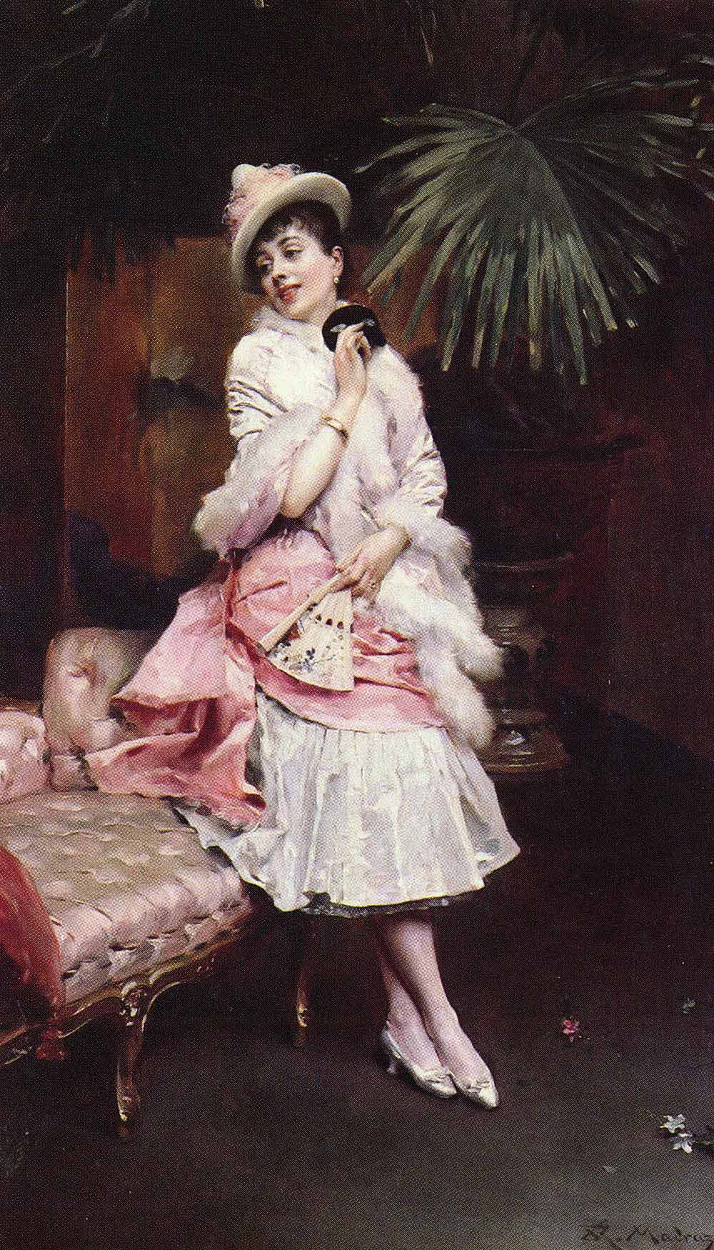 Dama Con Mask Madrazo — Madrazo