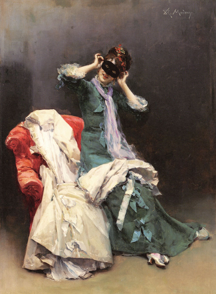 Preparing Para Costume Ball Madrazo — Madrazo