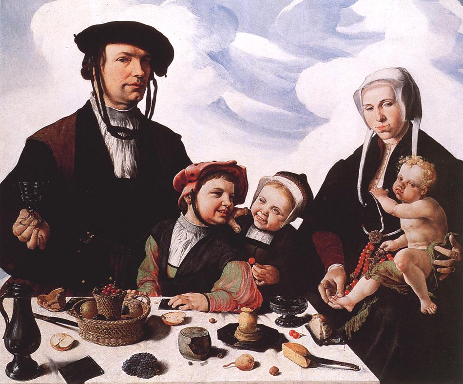 Family Retrato Heemskerck — Maerten Van Heemskerck