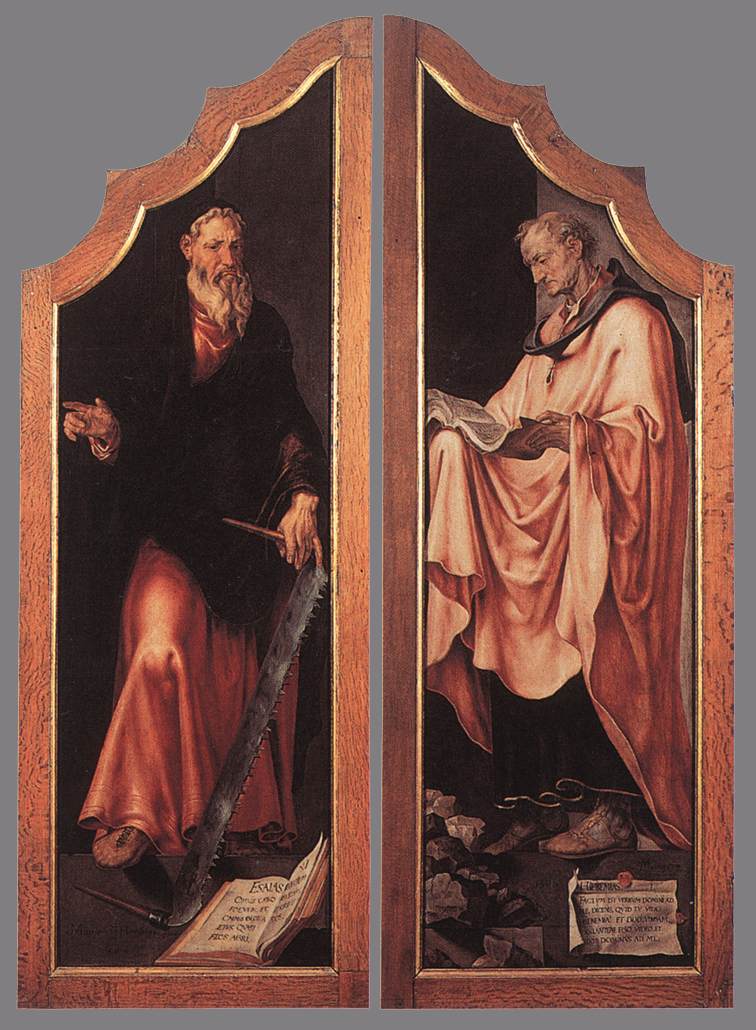 Triptych De Entierro Closed Heemskerck — Maerten Van Heemskerck