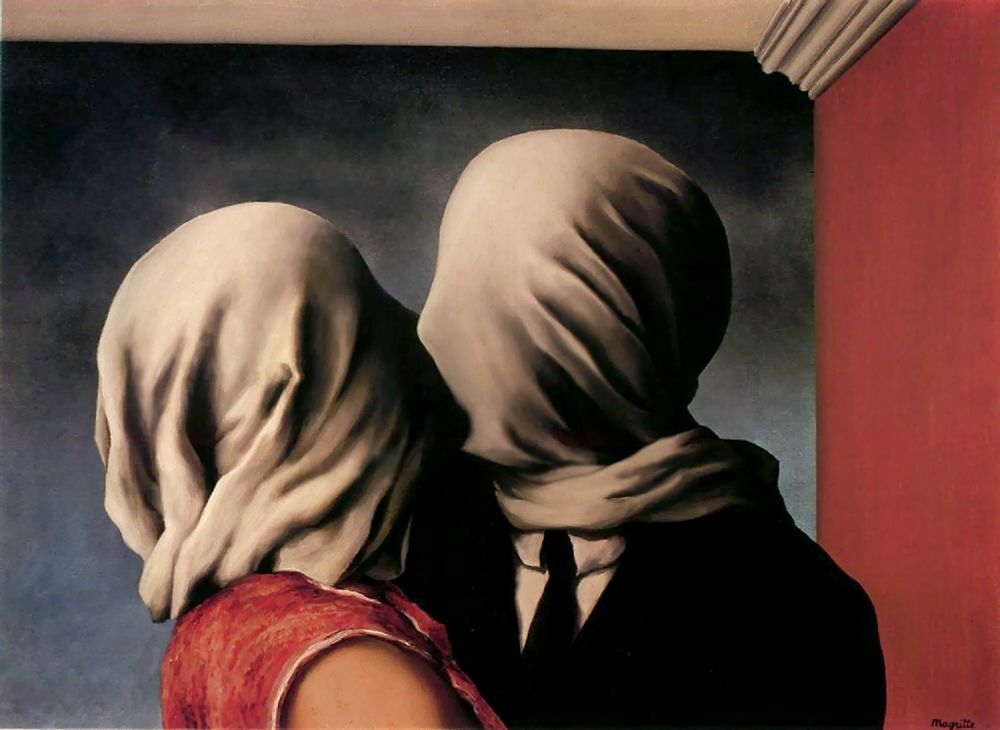 Amants 2 Les Magritte — Magritte — Surrealismo