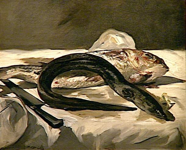 Anguille Et Rouget Manet — Manet
